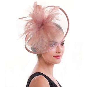Pink Fascinator Hat